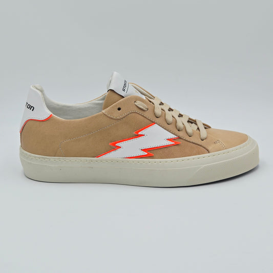 STOKTON Sneaker Uomo pelle beige