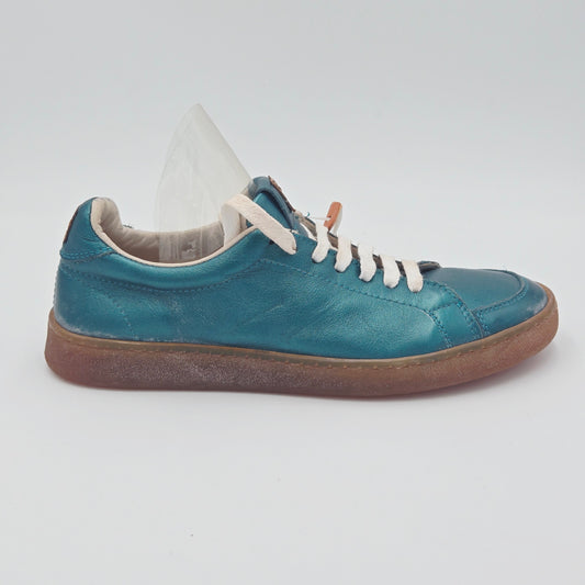 MOMA 49401A VINTAGE Sneaker Donna pelle verde