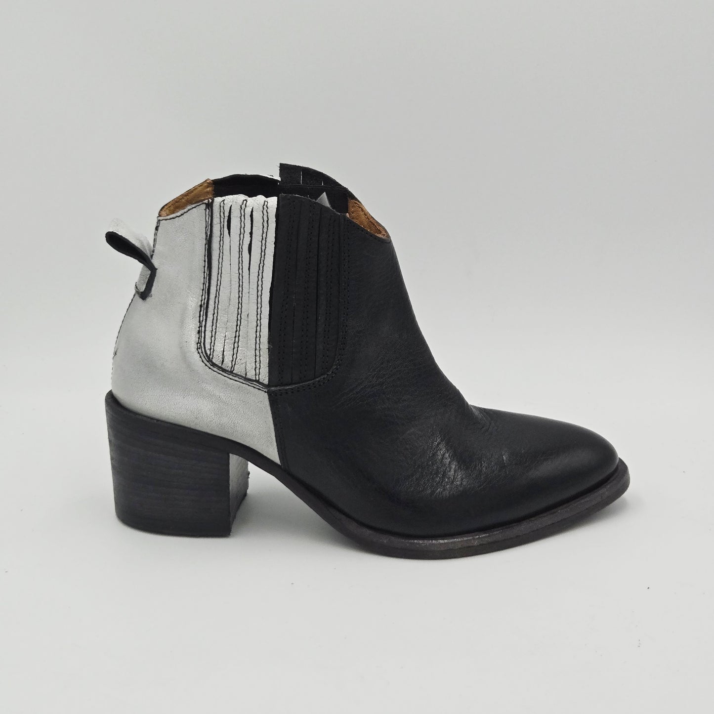 MOMA 33403B VINTAGE Stivaletti Donna pelle nero