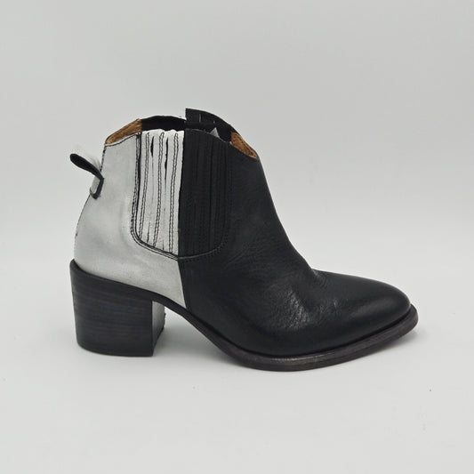 MOMA 33403B VINTAGE Stivaletti Donna pelle nero