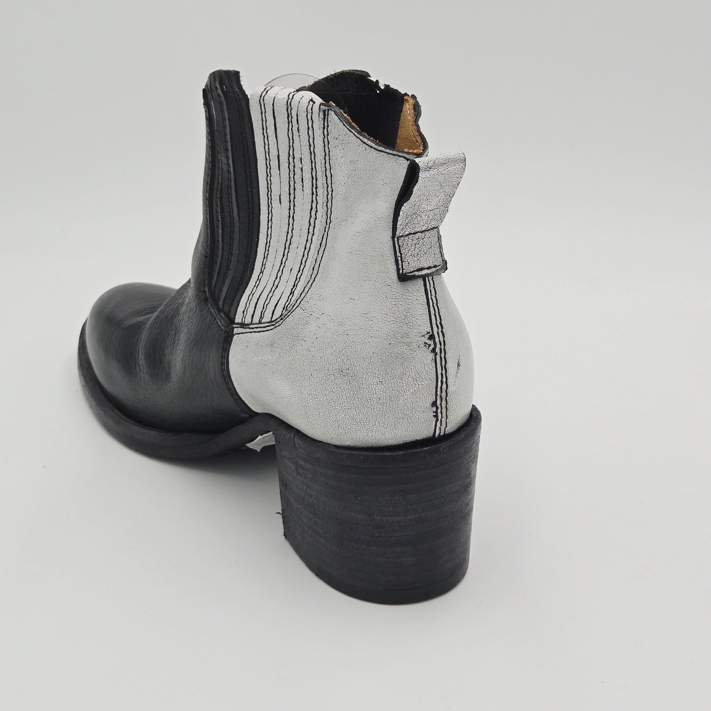 MOMA 33403B VINTAGE Stivaletti Donna pelle nero