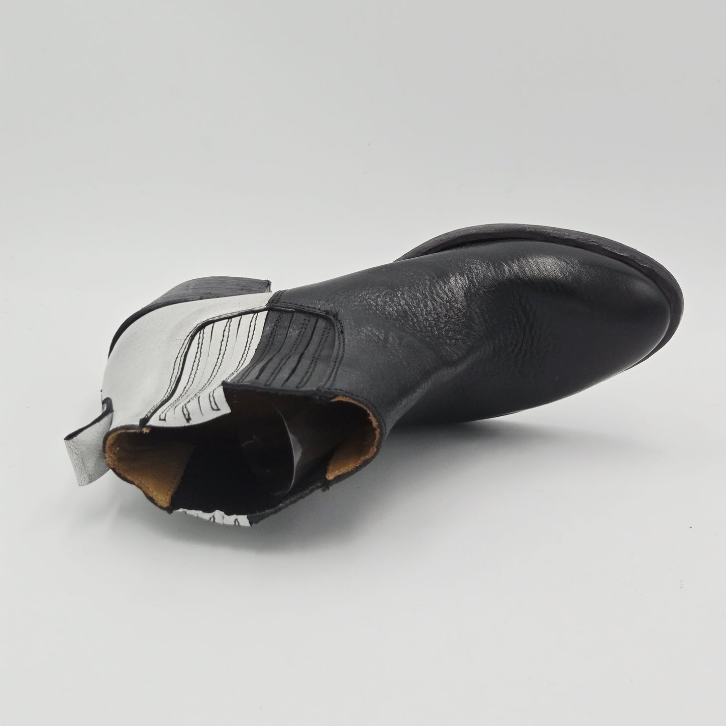 MOMA 33403B VINTAGE Stivaletti Donna pelle nero