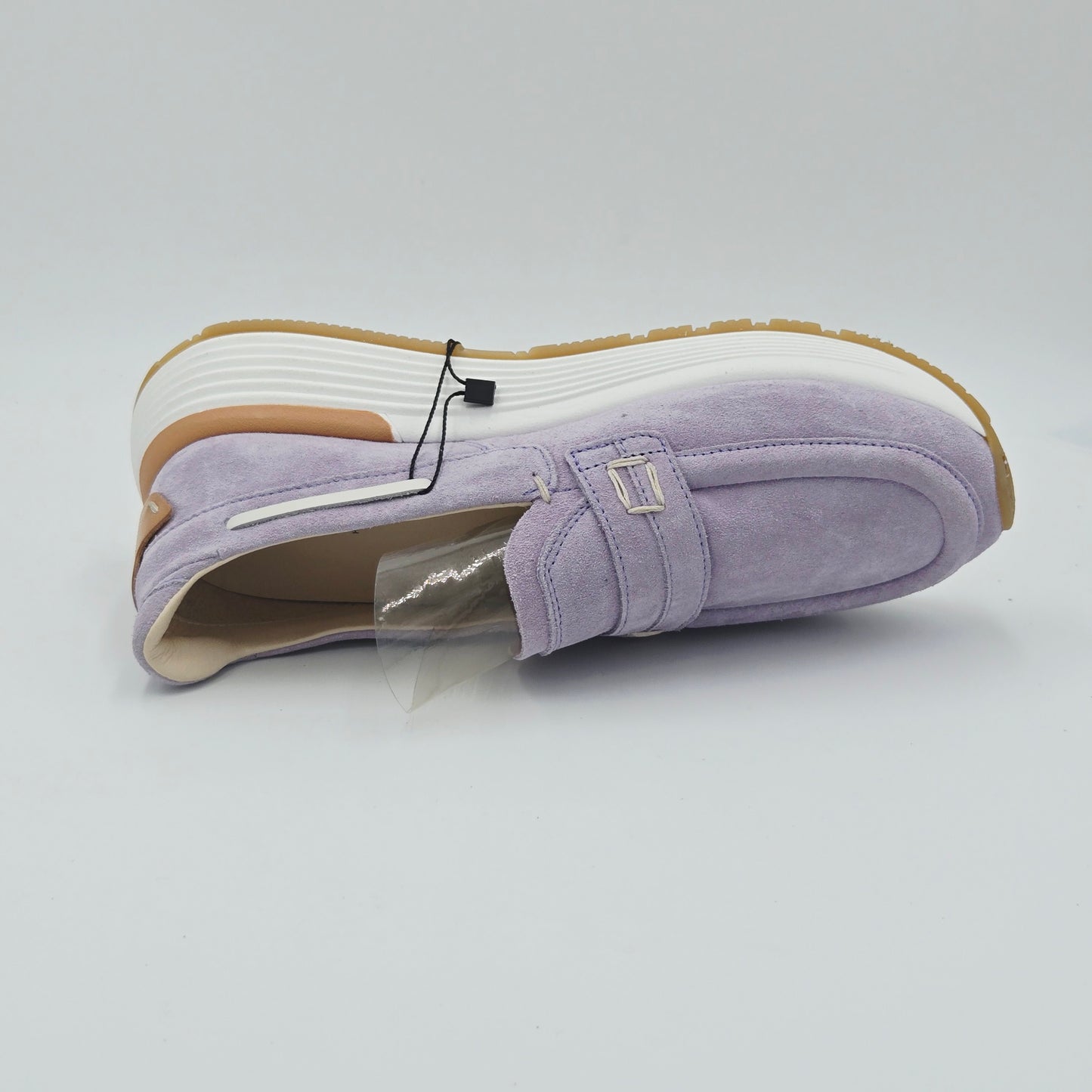 MOMA 3FS413-CRP12 Mocassini Donna pelle scamosciata viola