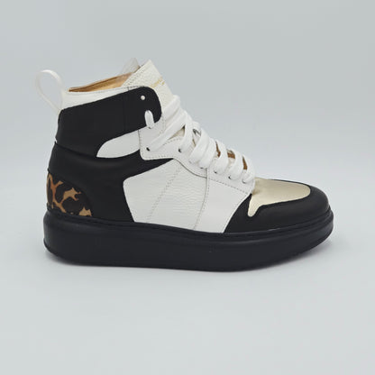 RUSSELL & BROMLEY Sneaker Donna pelle bianco