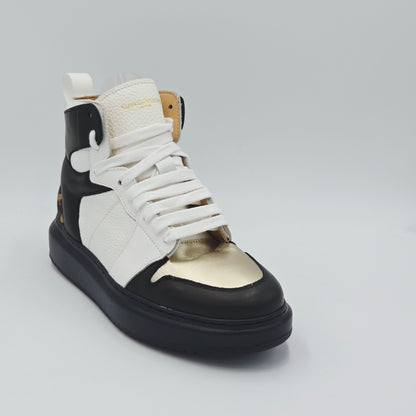 RUSSELL & BROMLEY Sneaker Donna pelle bianco