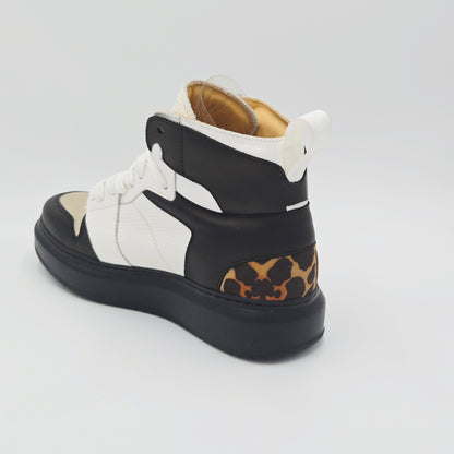 RUSSELL & BROMLEY Sneaker Donna pelle bianco