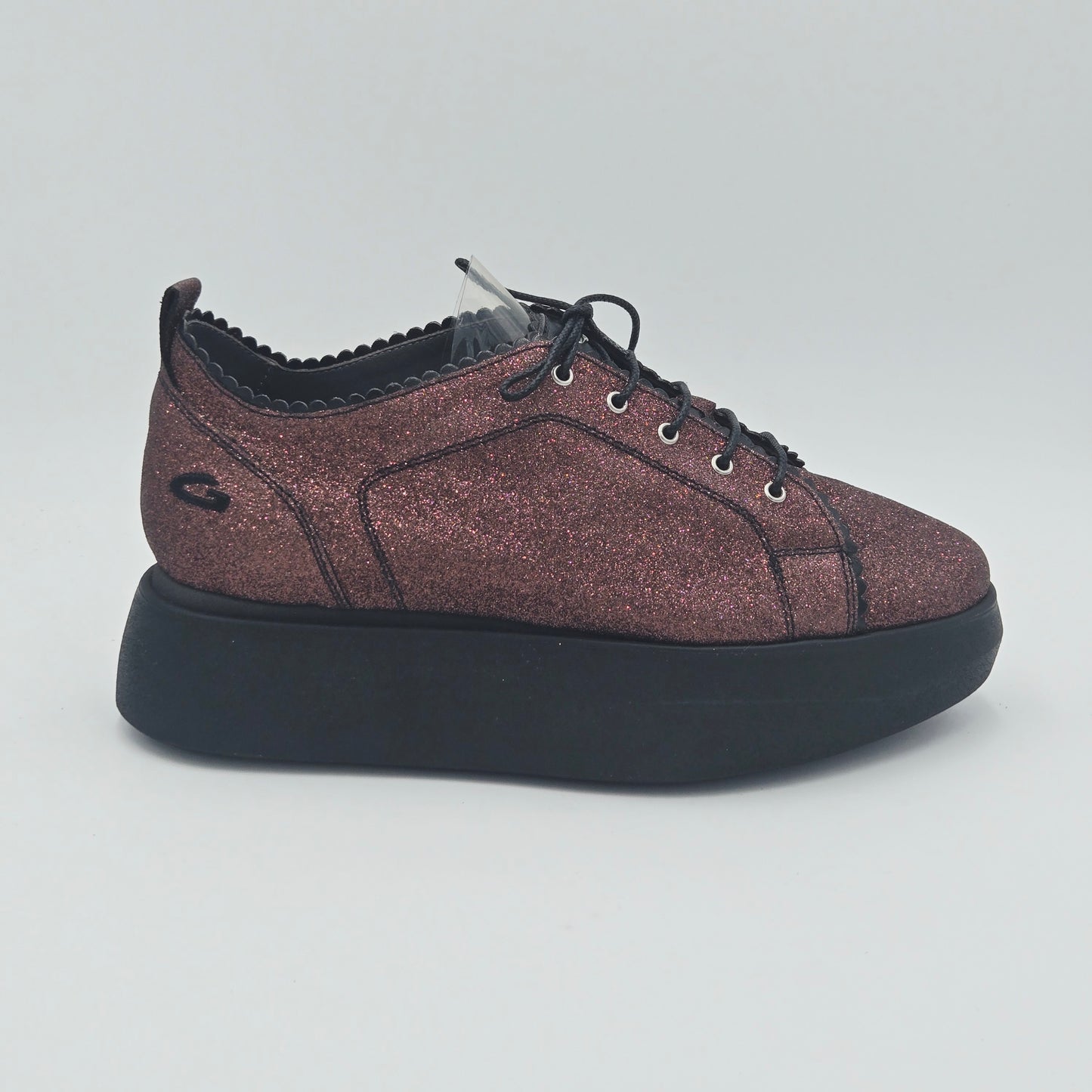 GUARDIANI SPORT Sneaker Donna glitter rosso