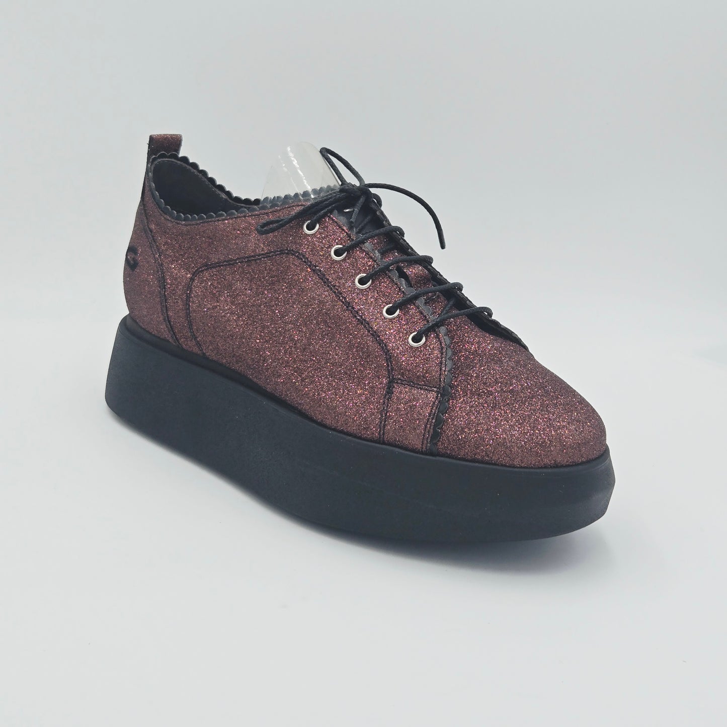 GUARDIANI SPORT Sneaker Donna glitter rosso