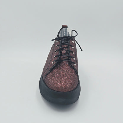 GUARDIANI SPORT Sneaker Donna glitter rosso