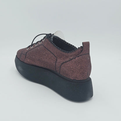 GUARDIANI SPORT Sneaker Donna glitter rosso