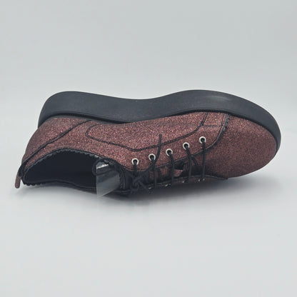 GUARDIANI SPORT Sneaker Donna glitter rosso