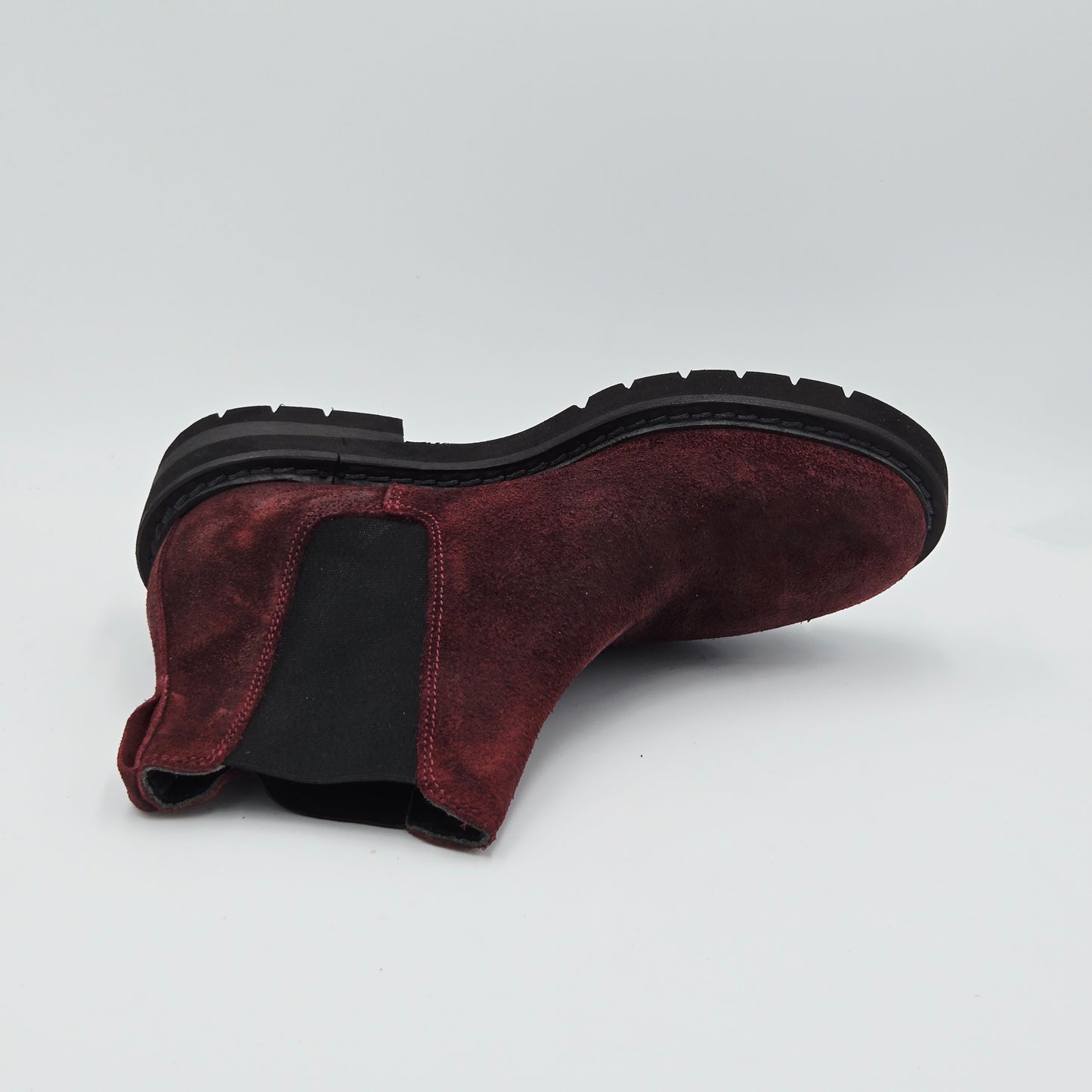 MOMA 84302C-SA Stivaletti Donna pelle scamosciata rosso