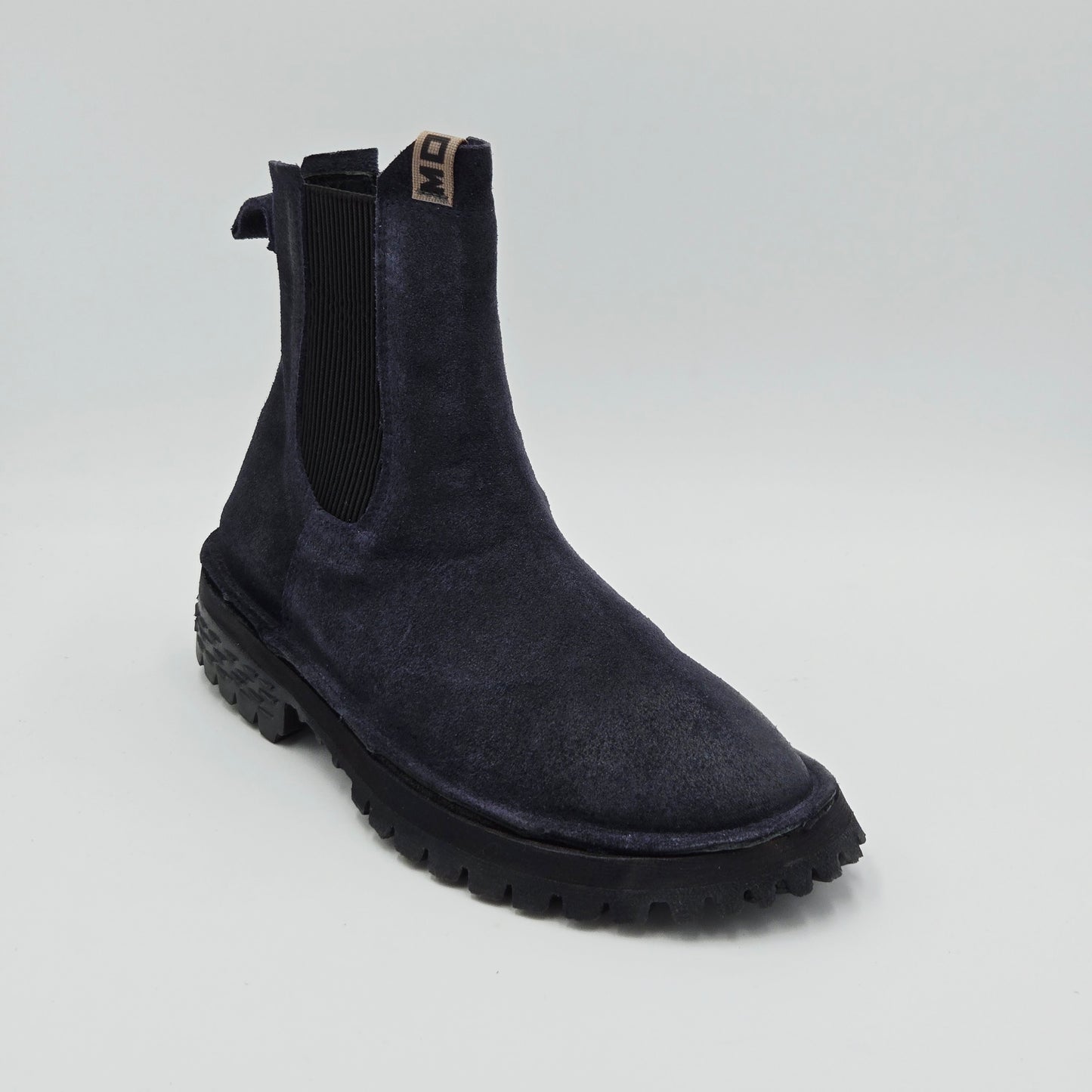 MOMA 73303C Stivaletti Donna pelle scamosciata blu