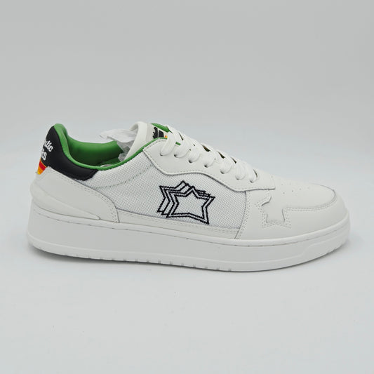 ATLANTIC STARS Sneaker Uomo pelle bianco