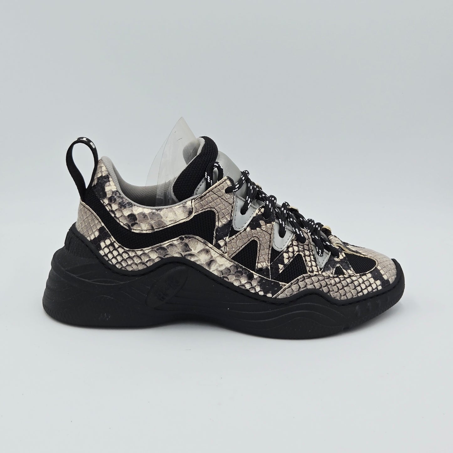 STOKTON Sneaker Donna tessuto nero