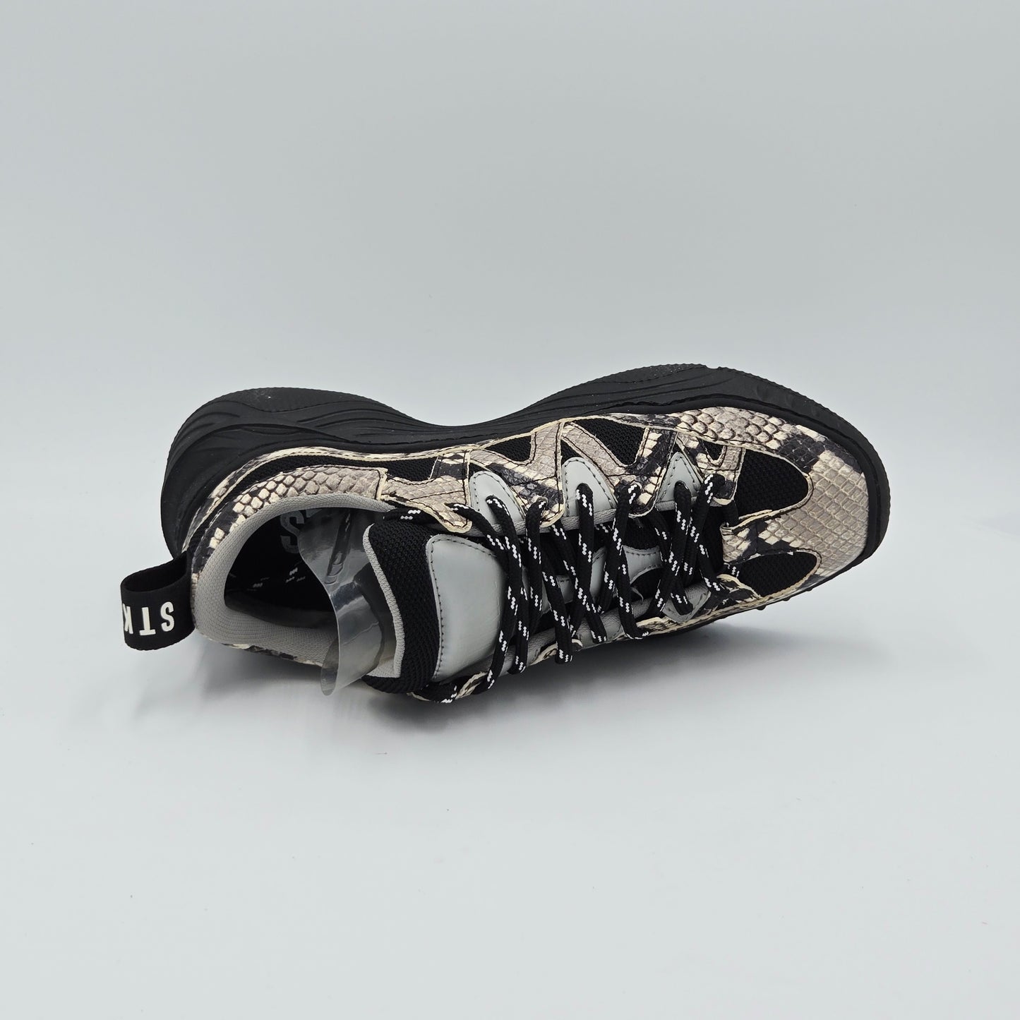 STOKTON Sneaker Donna tessuto nero