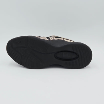 STOKTON Sneaker Donna tessuto nero