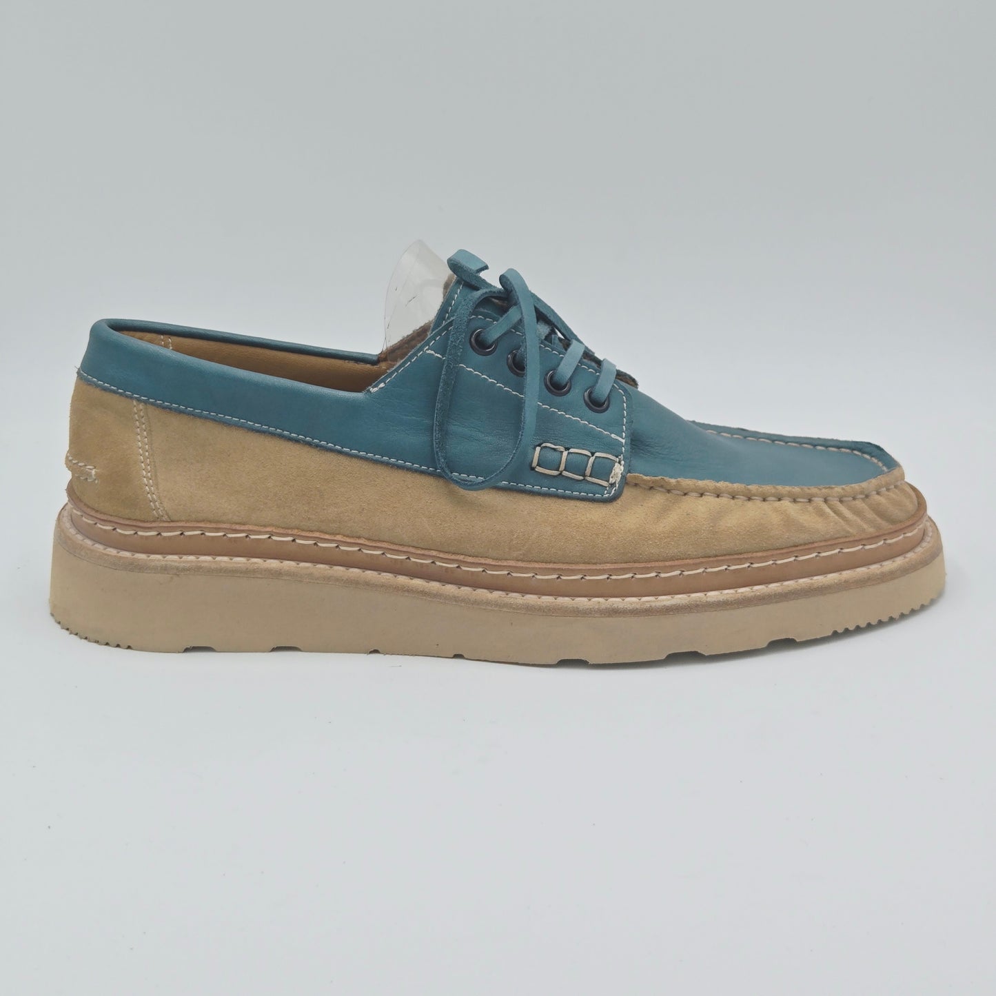 MOMA 26402A VINTAGE Sneaker Uomo pelle scamosciata beige