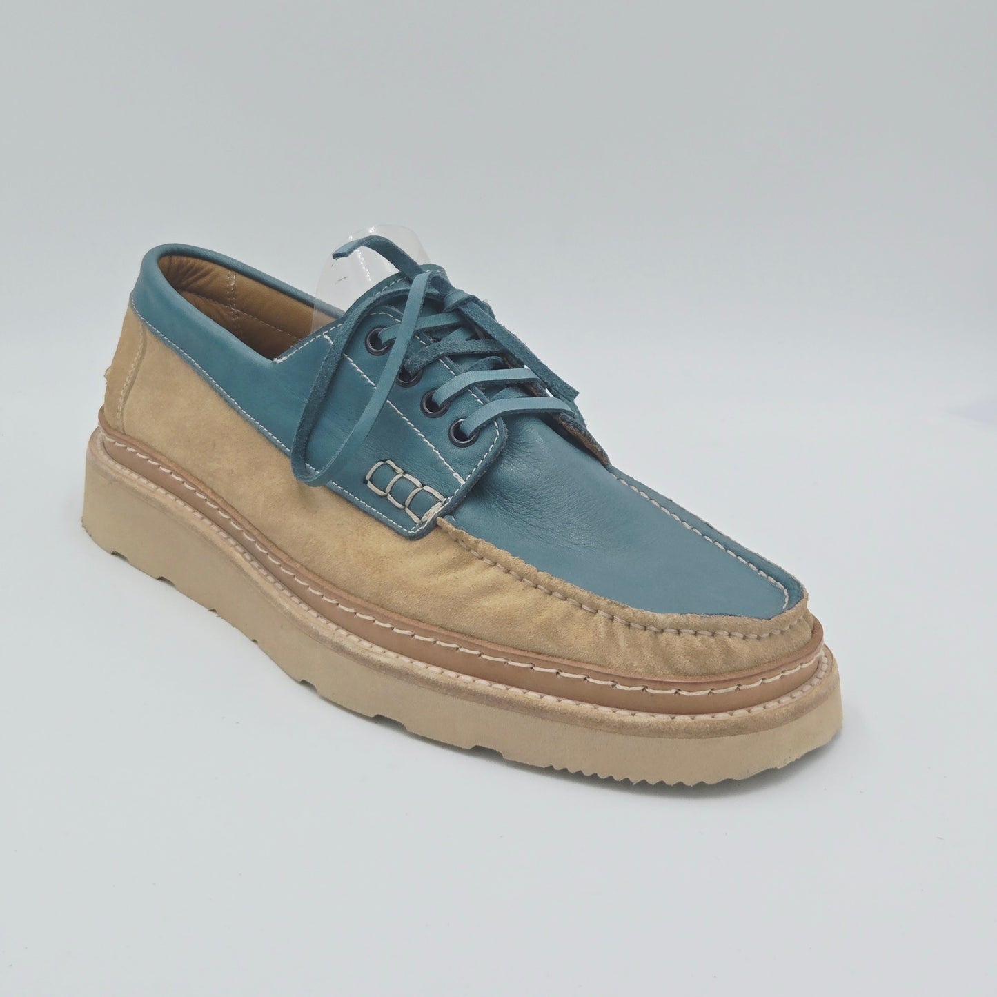 MOMA 26402A VINTAGE Sneaker Uomo pelle scamosciata beige