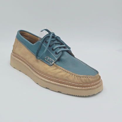 MOMA 26402A VINTAGE Sneaker Uomo pelle scamosciata beige