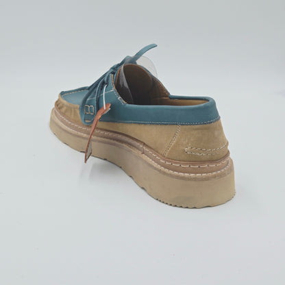 MOMA 26402A VINTAGE Sneaker Uomo pelle scamosciata beige