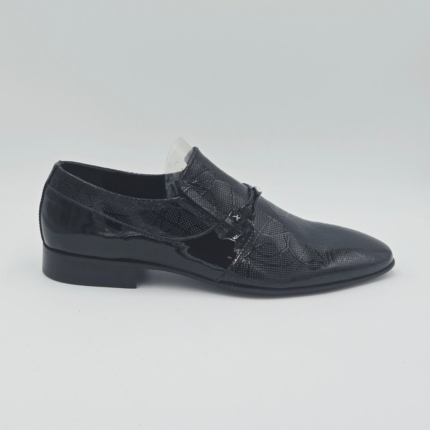 EVEET Scarpe classiche Uomo pelle verniciata nero