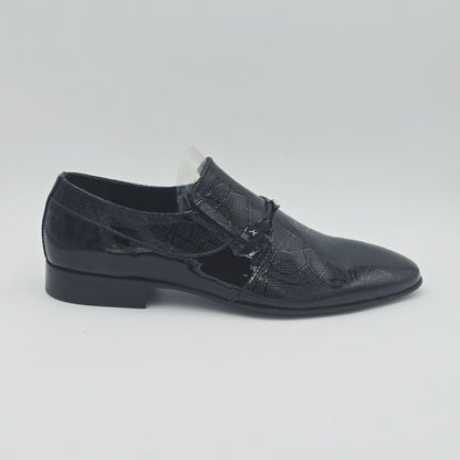 EVEET Scarpe classiche Uomo pelle verniciata nero