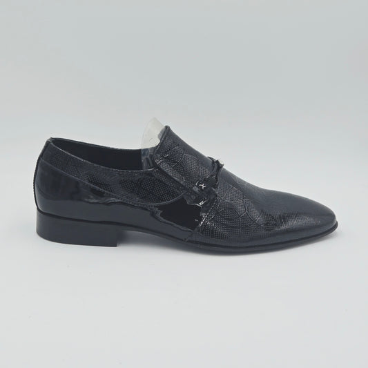 EVEET Scarpe classiche Uomo pelle verniciata nero