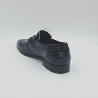 EVEET Scarpe classiche Uomo pelle verniciata nero