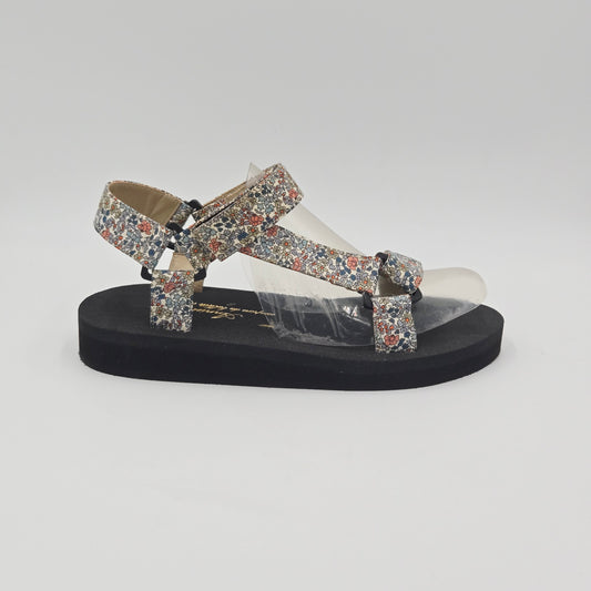 ANNIEL Sandali Donna tessuto multicolore