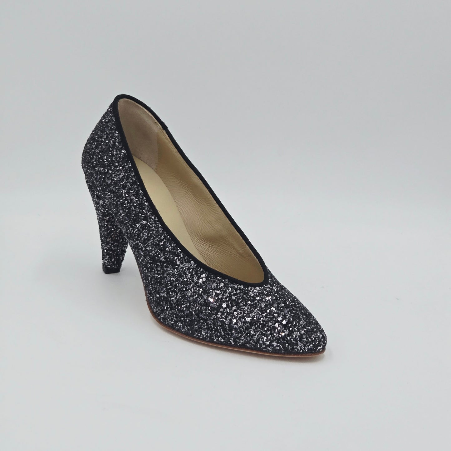 ANNIEL Decolté Donna glitter nero