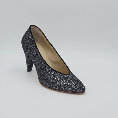 ANNIEL Decolté Donna glitter nero