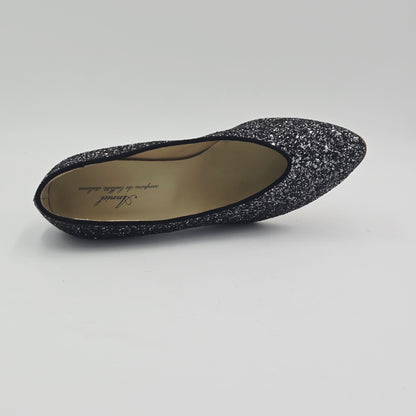ANNIEL Decolté Donna glitter nero