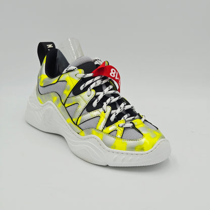 STOKTON Sneaker Donna tessuto grigio