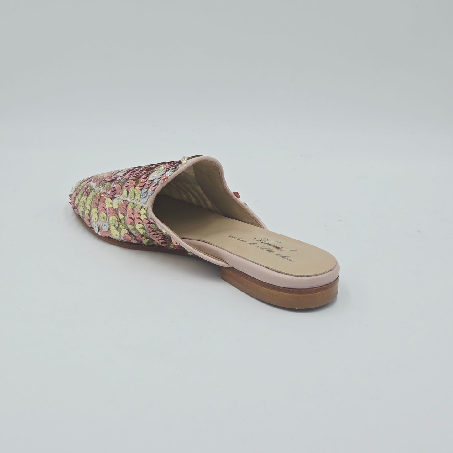 ANNIEL Sandali Donna paillettes rosa