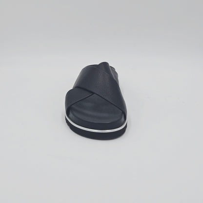 POLLINI Sandali Donna pelle nero