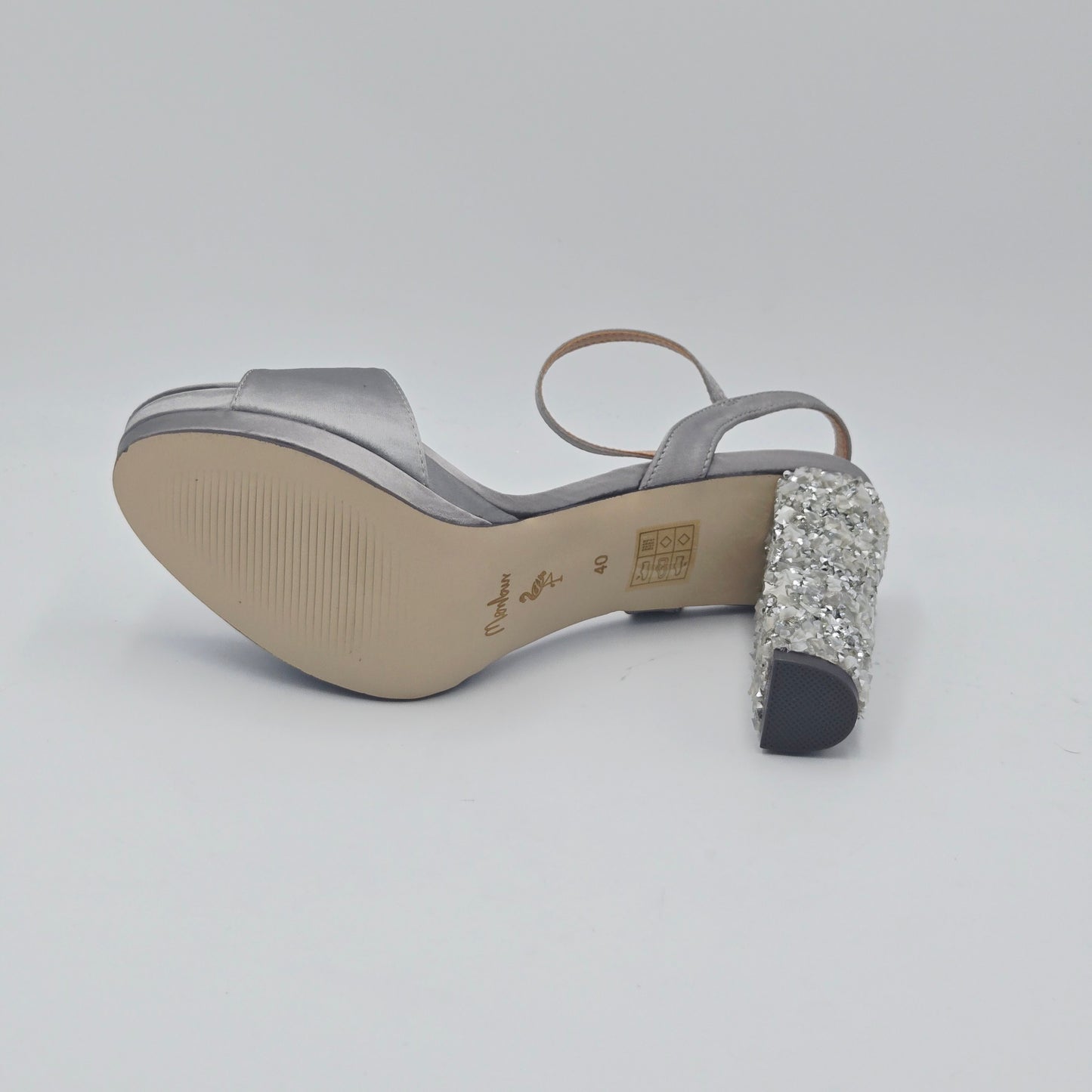 MENBUR Sandali Donna raso grigio