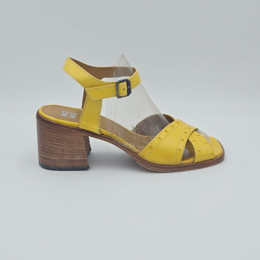MOMA 46406G VINTAGE Sandali Donna pelle giallo