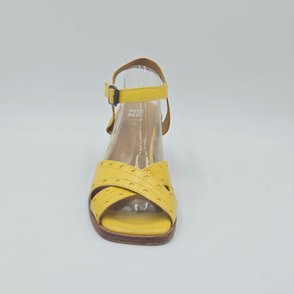 MOMA 46406G VINTAGE Sandali Donna pelle giallo