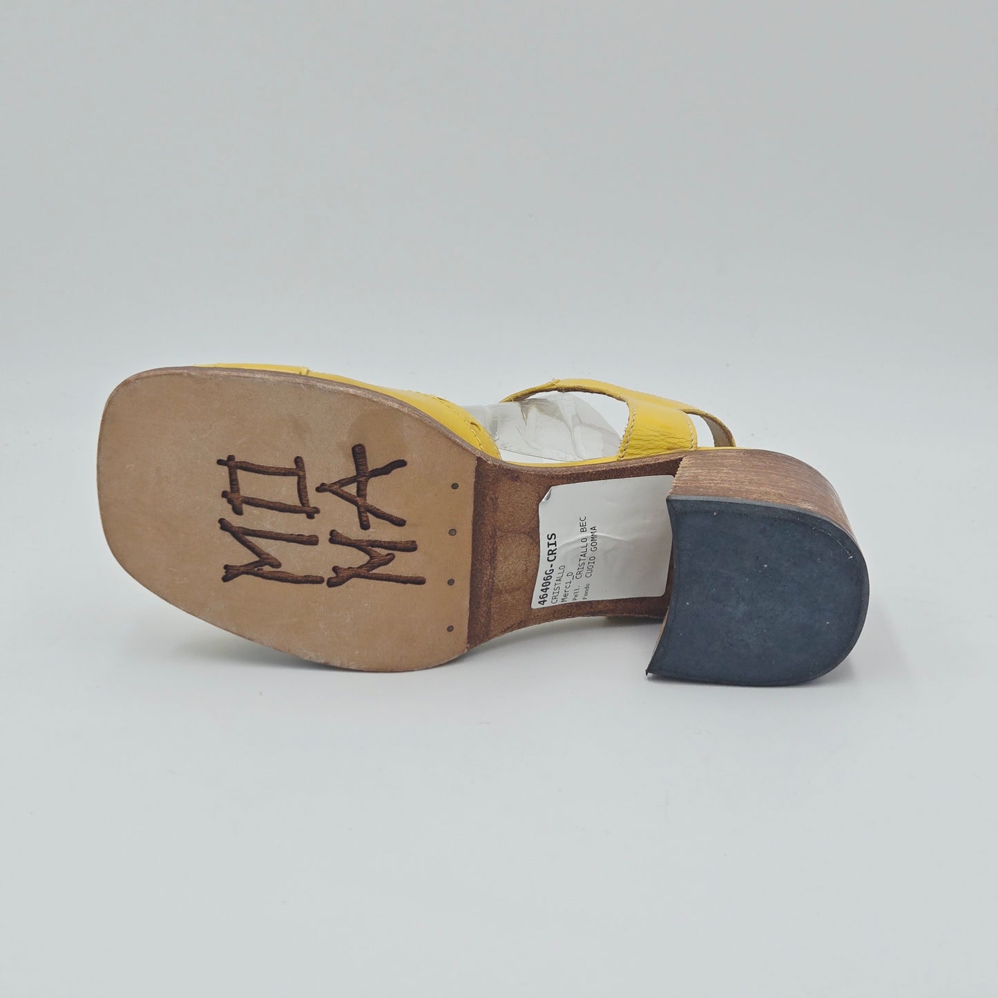 MOMA 46406G VINTAGE Sandali Donna pelle giallo