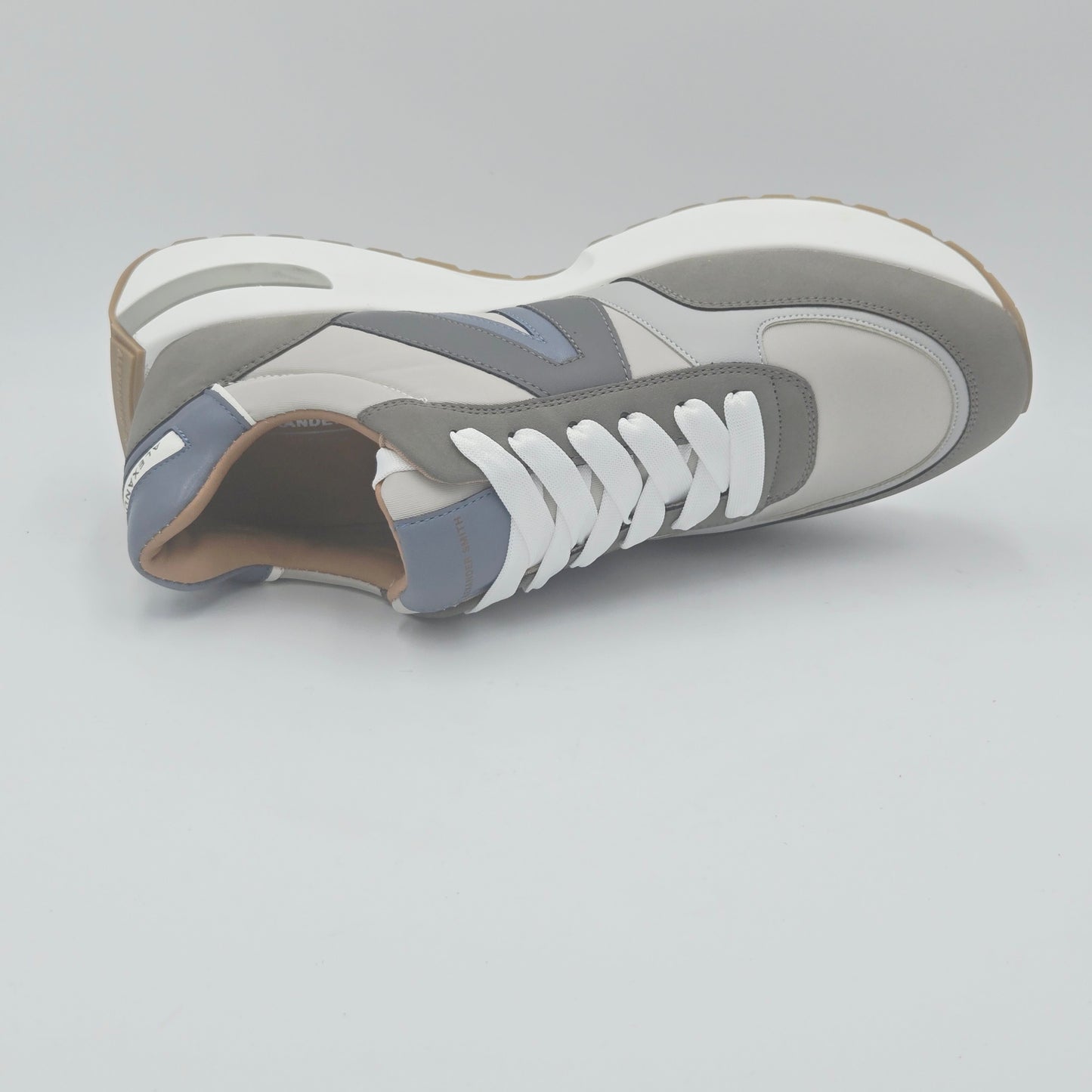ALEXANDER SMITH Sneaker Uomo camoscio sintetico grigio