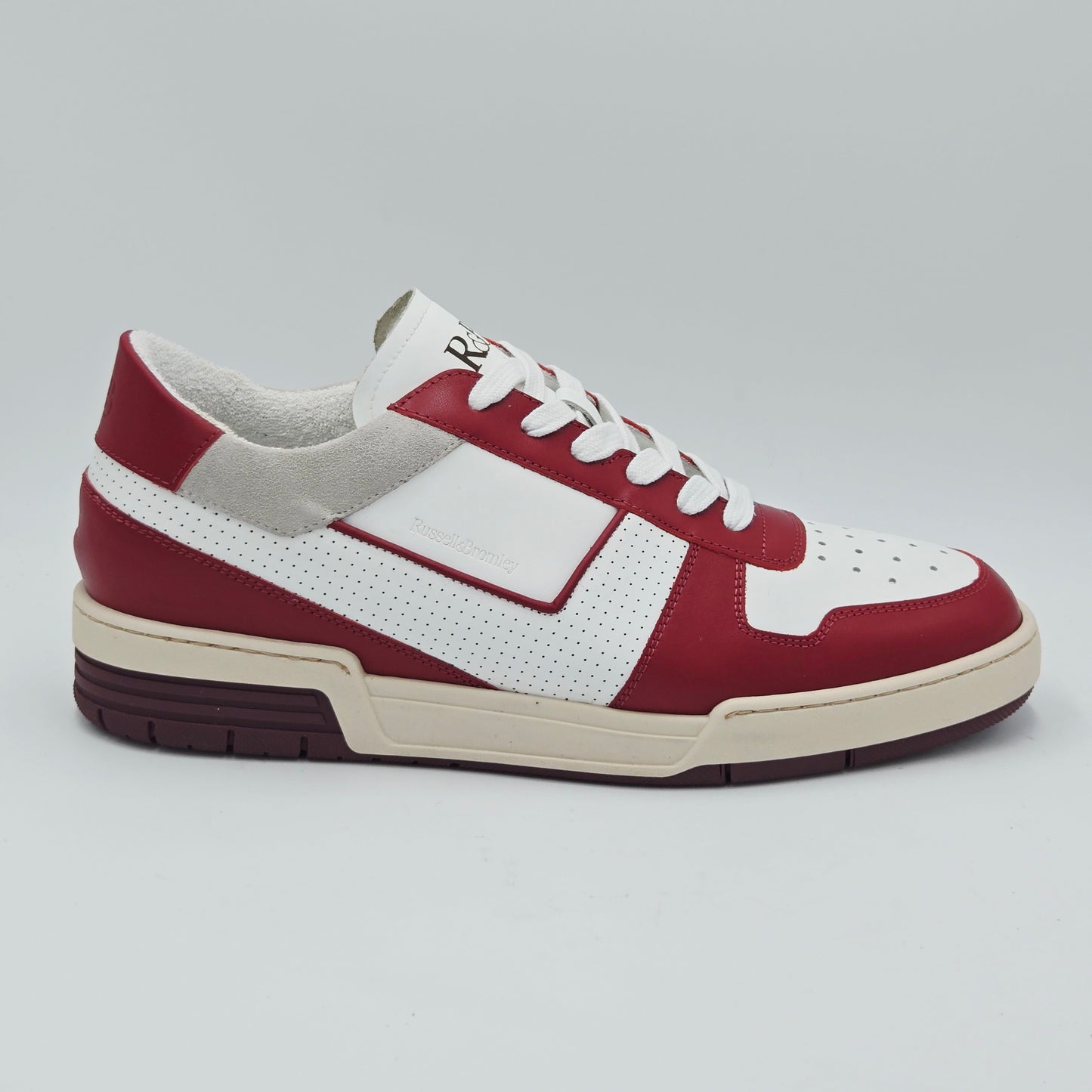 RUSSELL & BROMLEY Sneaker Uomo pelle bianco