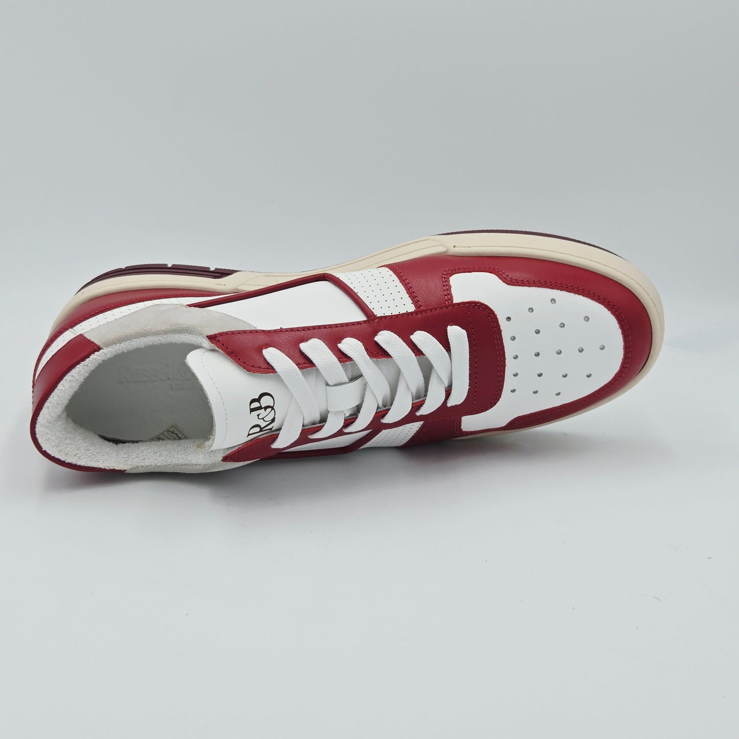 RUSSELL & BROMLEY Sneaker Uomo pelle bianco