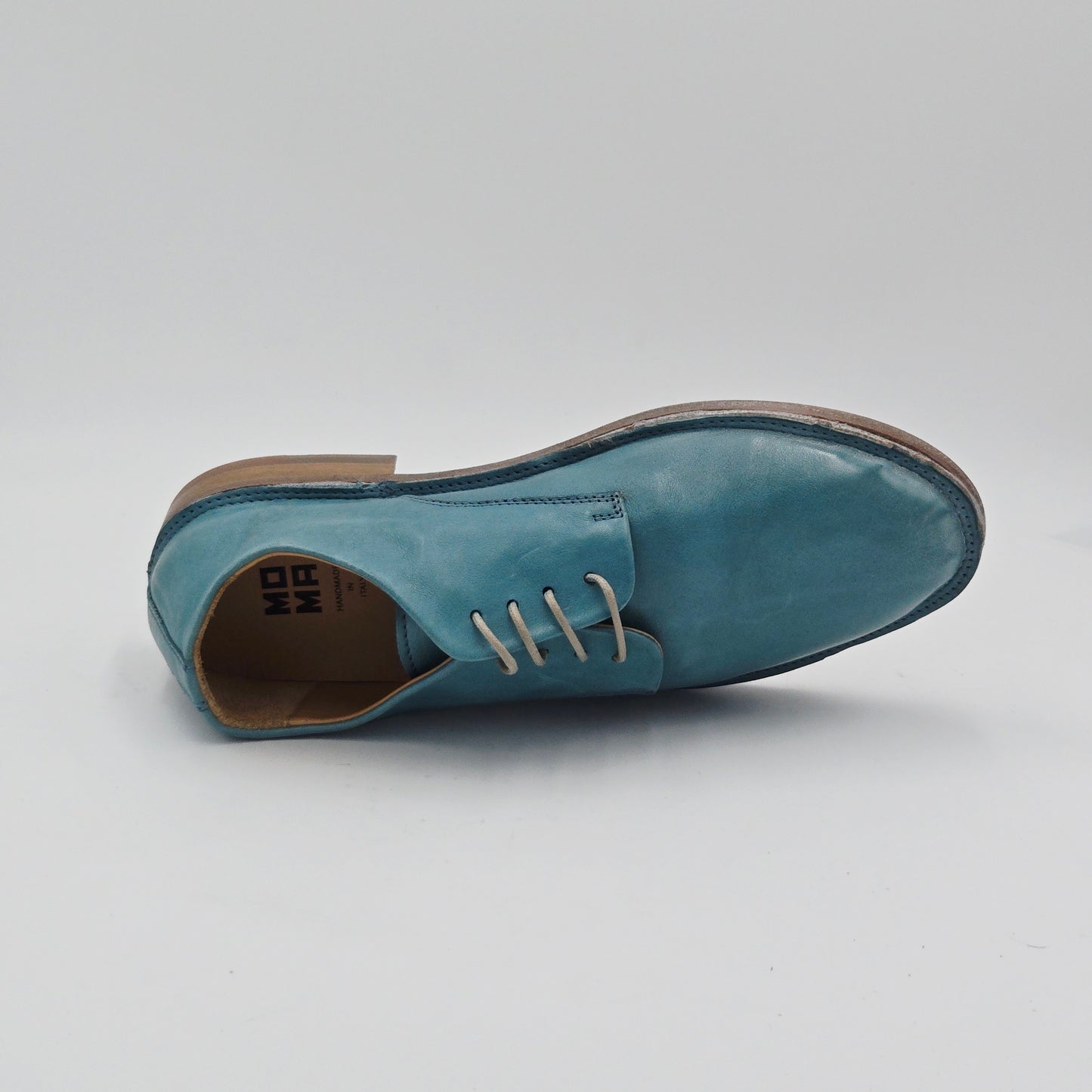 MOMA 1AS443-NAC Scarpe Classiche Donna pelle blu