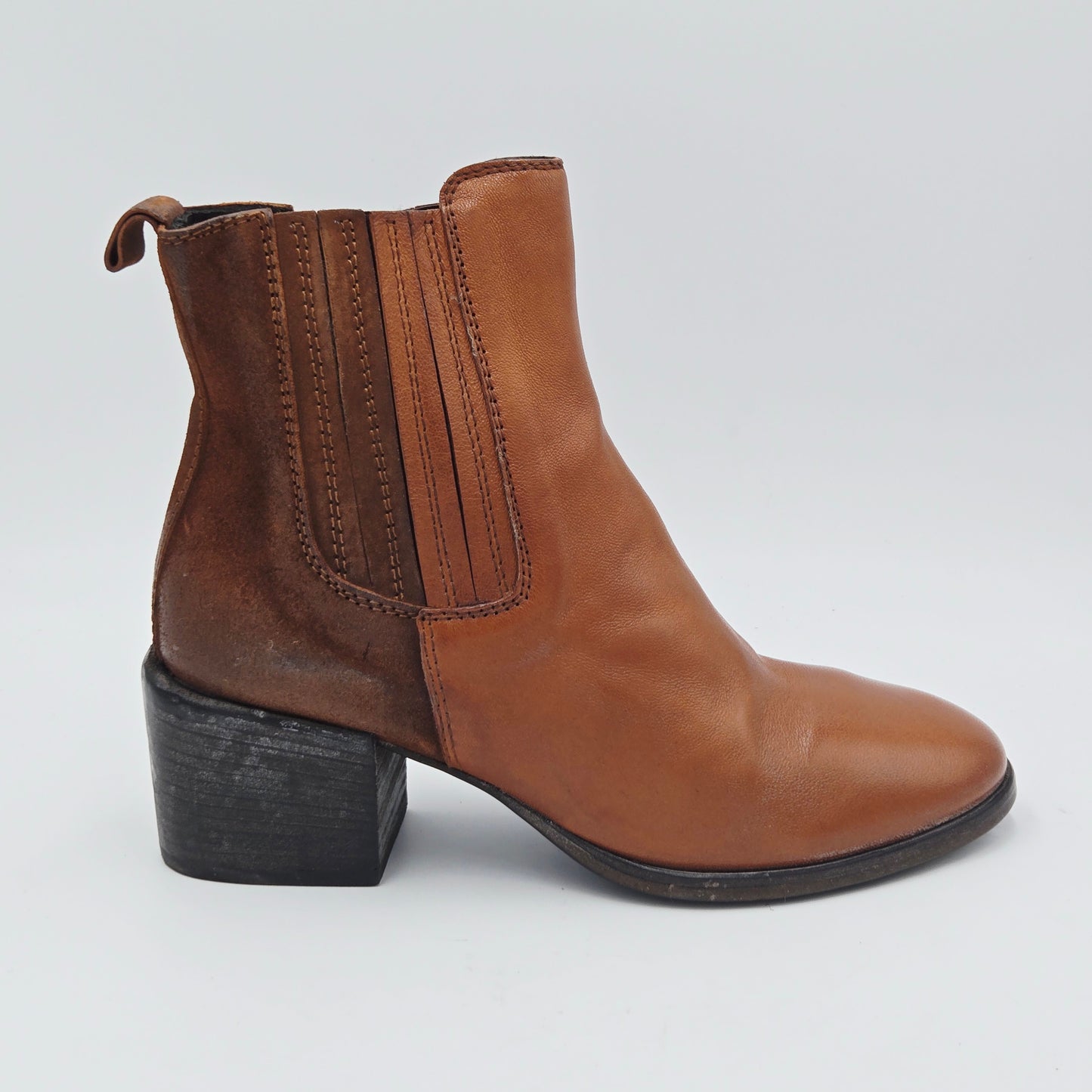 MOMA 1CW236-MO Stivaletti Donna pelle marrone