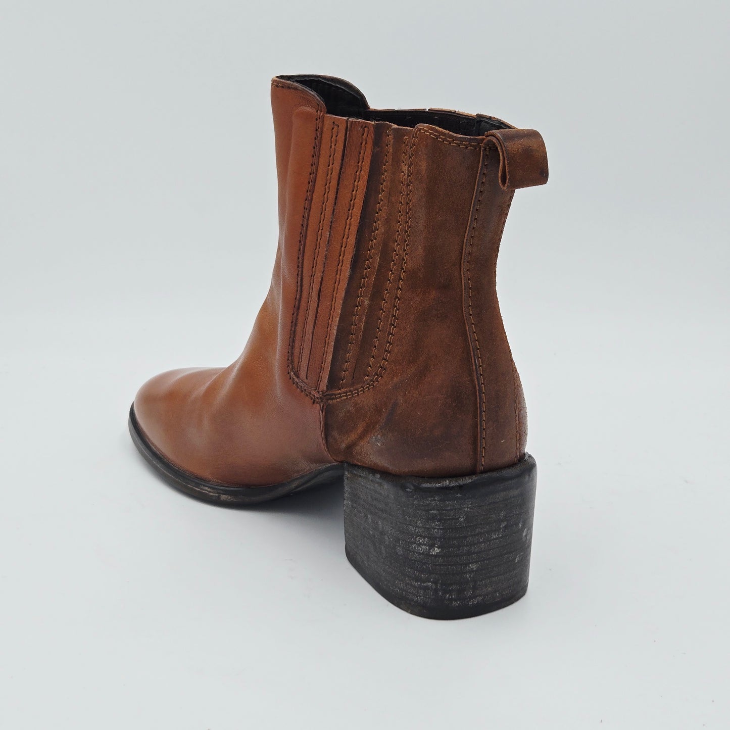 MOMA 1CW236-MO Stivaletti Donna pelle marrone