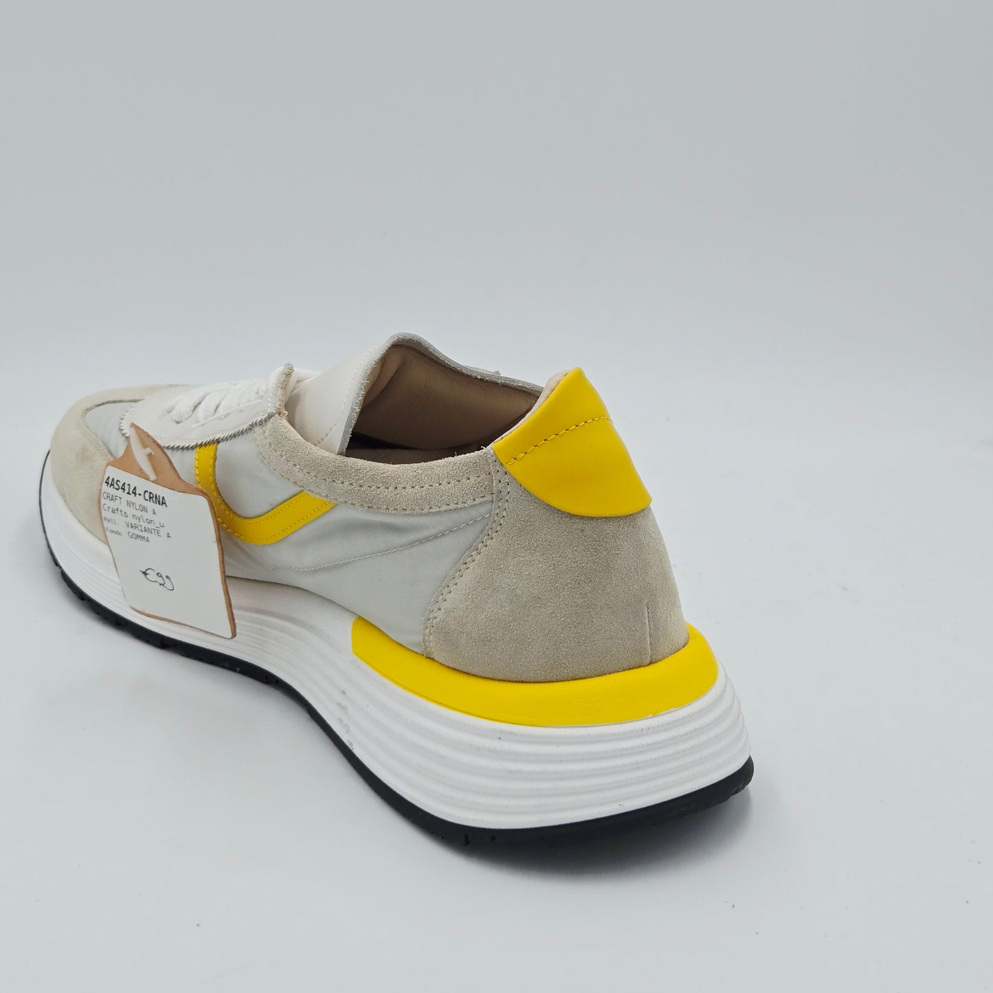 MOMA 4AS414-CRNA Sneaker Uomo tessuto grigio
