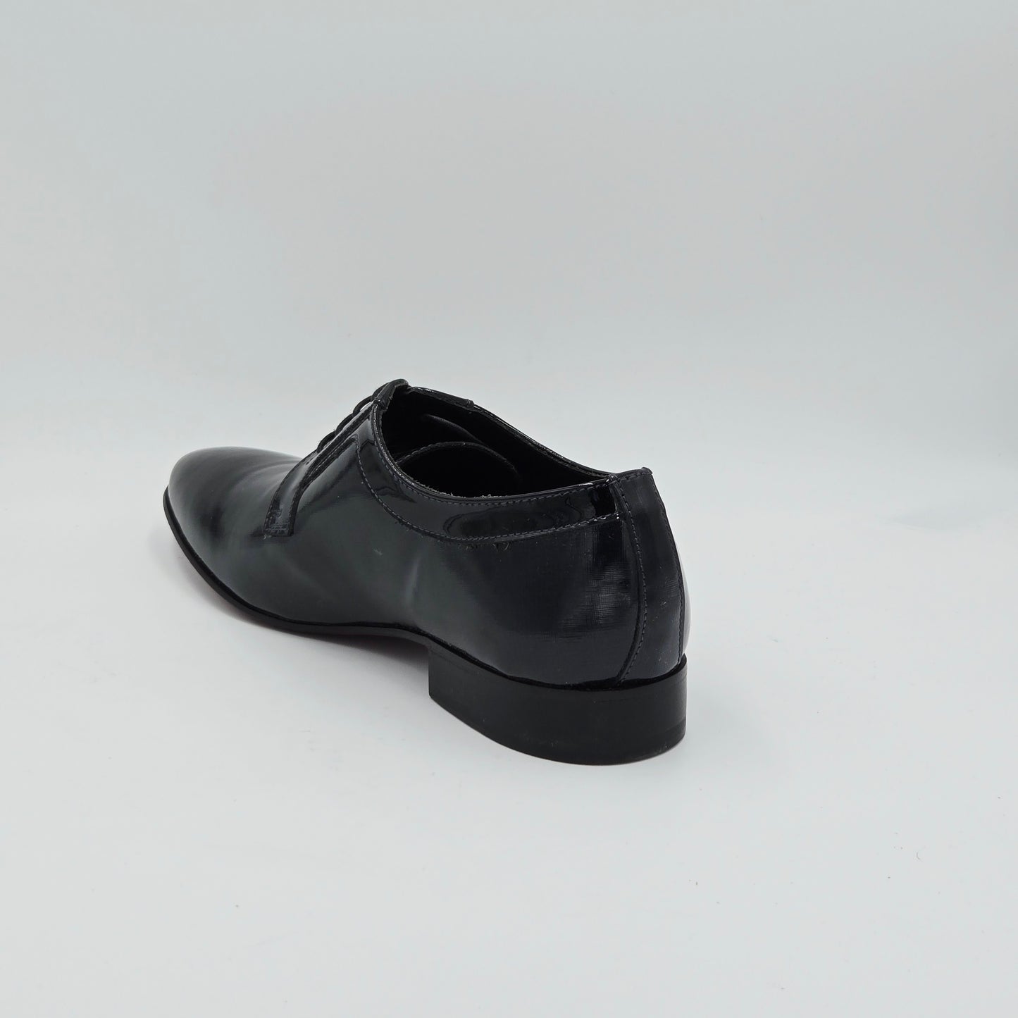 EVEET Scarpe classiche Uomo pelle verniciata grigio