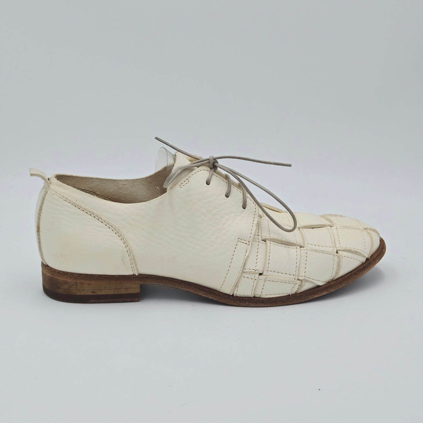 MOMA 39409A VINTAGE Scarpe Classiche Donna pelle bianco