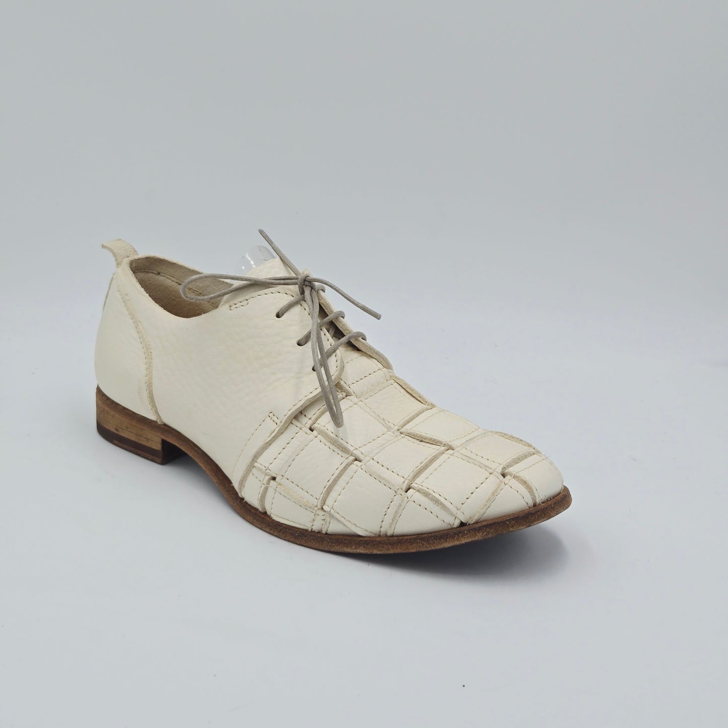 MOMA 39409A VINTAGE Scarpe Classiche Donna pelle bianco